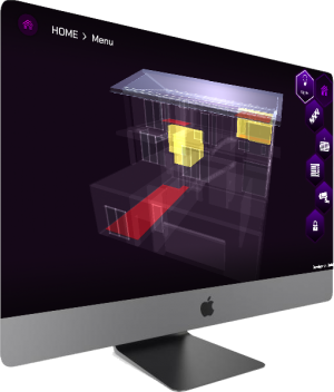myIO_3D app iMac