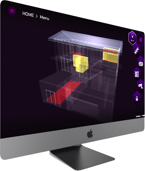 myIO_3D app iMac